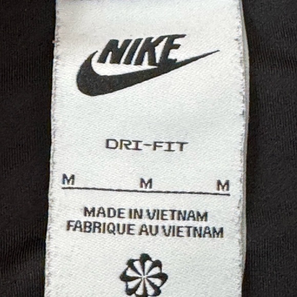 Nike Black Shirt with Orange Logo - Picture 3 of 5